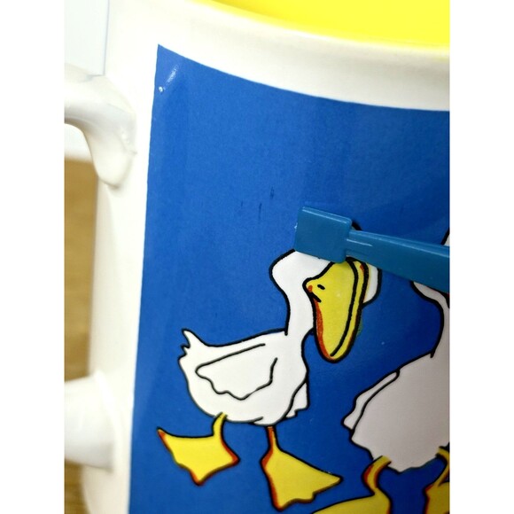 VTG 1985 Duck Tales John Baron Bill Problems Coffee Mug Comics Humor Funny Gag - Picture 5 of 9